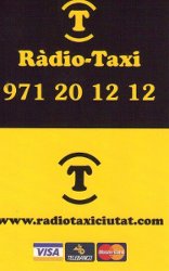 Ràdio-Taxi Telf.: 971 20 12 12
