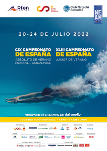 CIX Campionat d’Espanya Absolut d’estiu OPEN-Astralpool.// XLIII Campionat d’Estiu Júnior